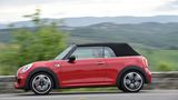 Mini John Cooper Works Cabrio - macht auch geschlossen eine gute Figur