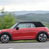 Mini John Cooper Works Cabrio - macht auch geschlossen eine gute Figur