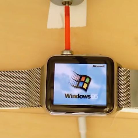 Windows 95 läuft auf dieser Apple Watch