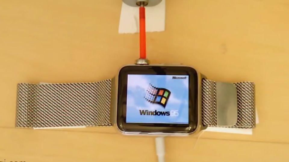 Windows 95 läuft auf dieser Apple Watch