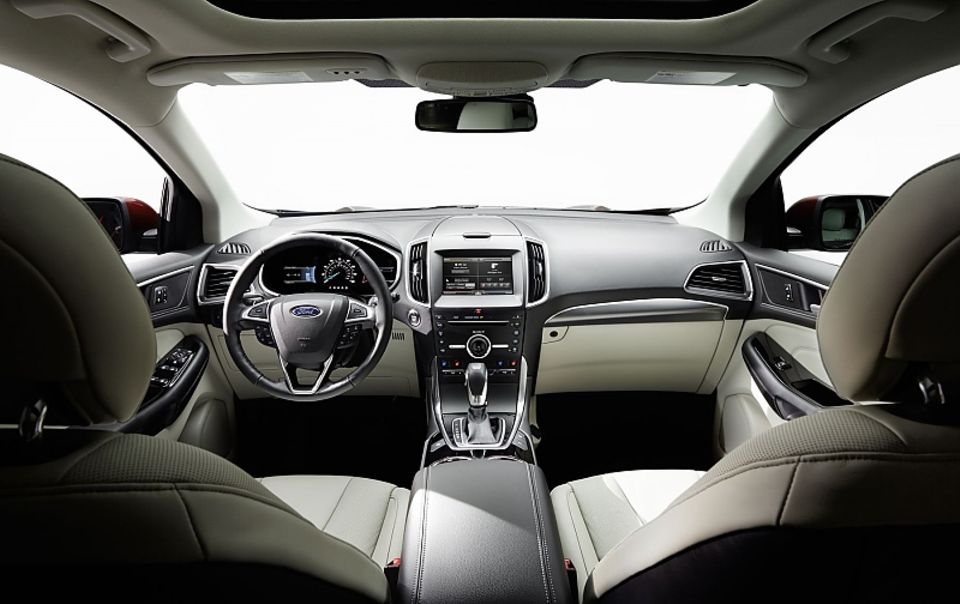 Der Ford Edge ist geräumig Der Ford Edge ist geräumig