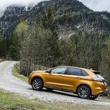 Auch abseits befestigter Straßen kommt der Ford Edge gut voran