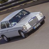Mercedes 280 E der Baureihe W115 / Strich-Acht - mit 136 kW / 185 PS