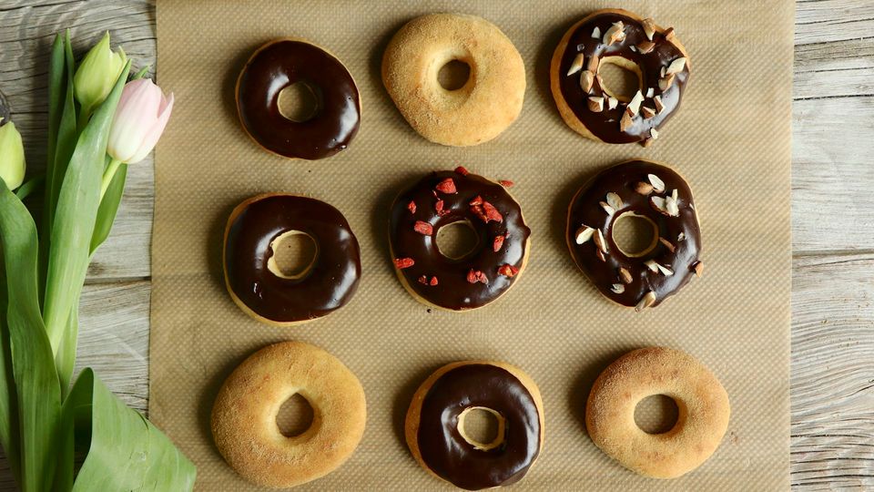 Raffinierte Rezepte: Sowas gibt's? So machen Sie gesunde Donuts einfach selber