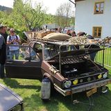 Trotz seiner versteckten Lage ist er stets von vielen Besuchern umringt.