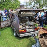 Zwei Monate hat der Umbau des VW Golf 1500 GL gedauert.