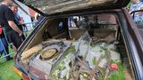 370 Liter Gepäck passten mal hier hinein.