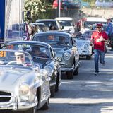 Das Gewusel und Geduld gehören zur Targa Florio