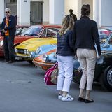 Die automobilen Preziosen werden bestaunt