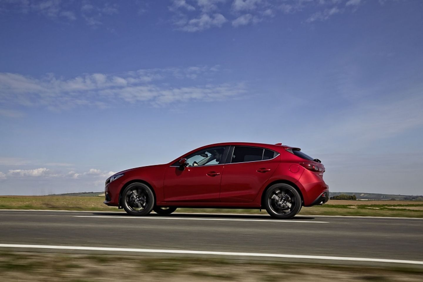 Der Mazda 3 ist 4,58 Meter lang