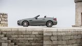 Mercedes AMG SLC 43 - das Dach öffnet nunmehr auch bei langsamer Fahrt