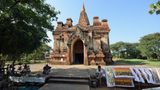 Gubyaukgyi-Tempel in Bagan von außen