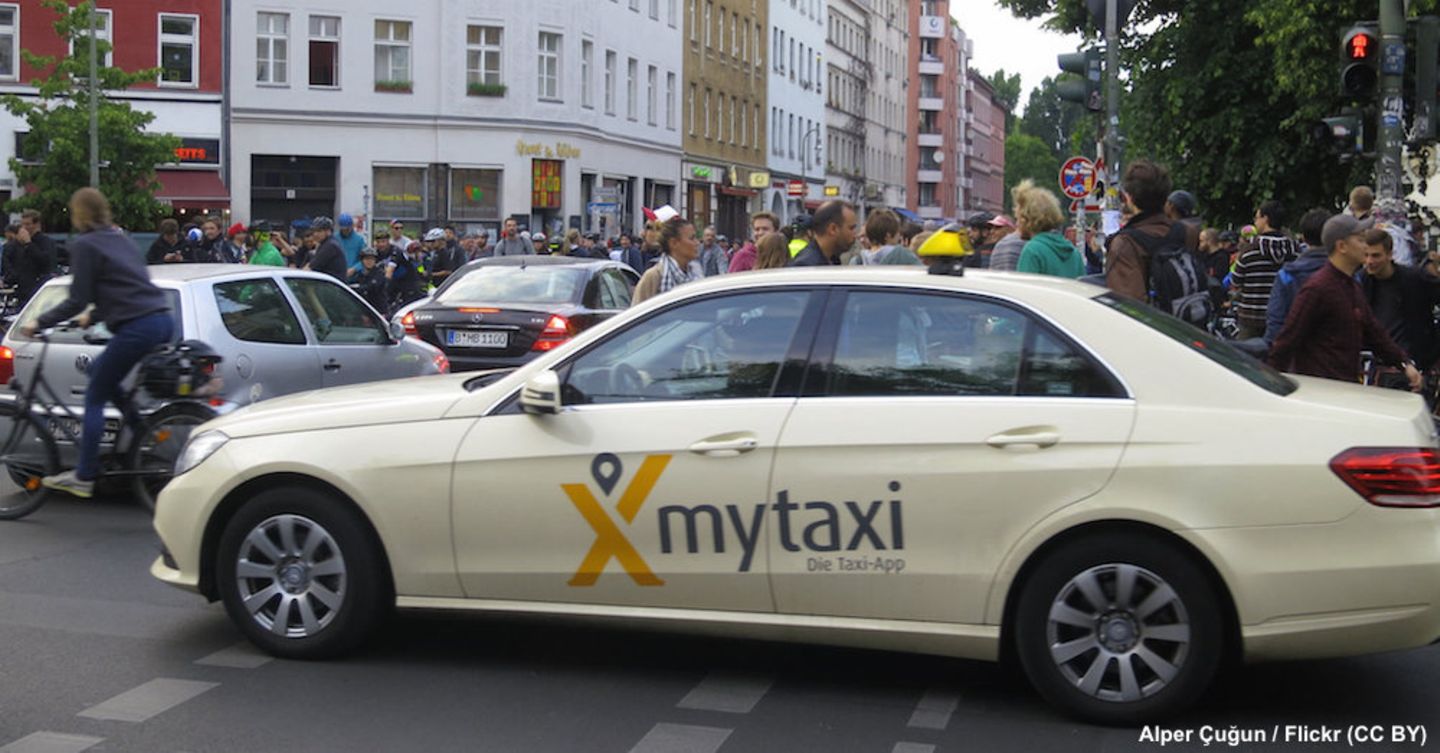 Neulich im Auto: Mein erstes Mal – mit der myTaxi-App