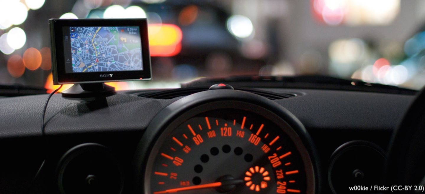 Neulich im Auto: Liebesbrief an die Frau in meinem Navi