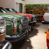 Mercedes Motoring - da steht ein Umzug an. Viel Platz gibt es nicht.