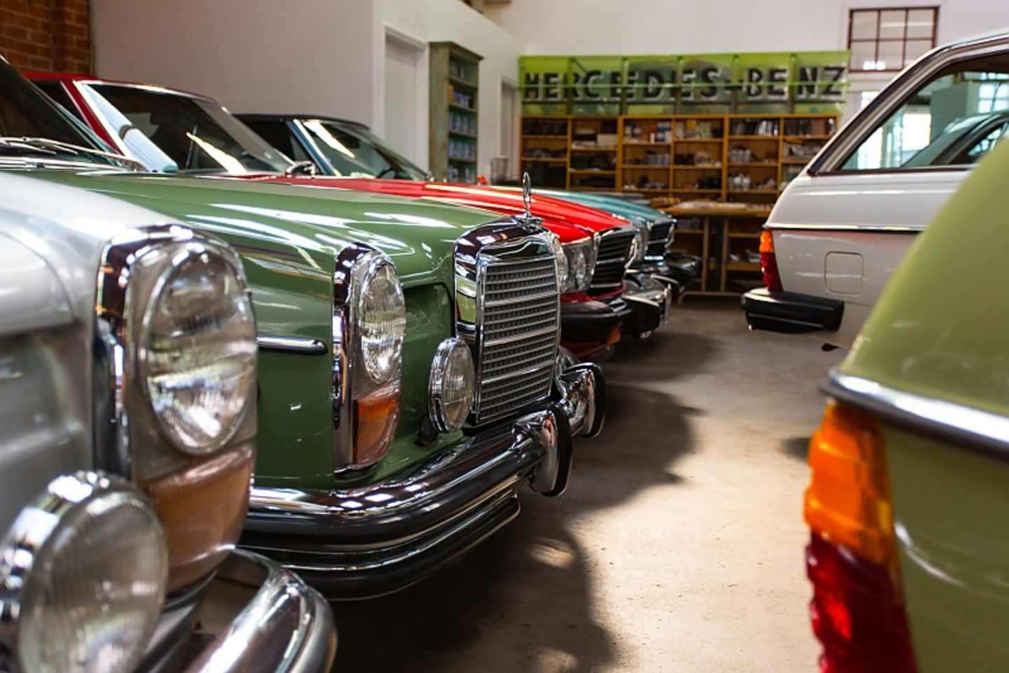 Mercedes Motoring - da steht ein Umzug an. Viel Platz gibt es nicht.