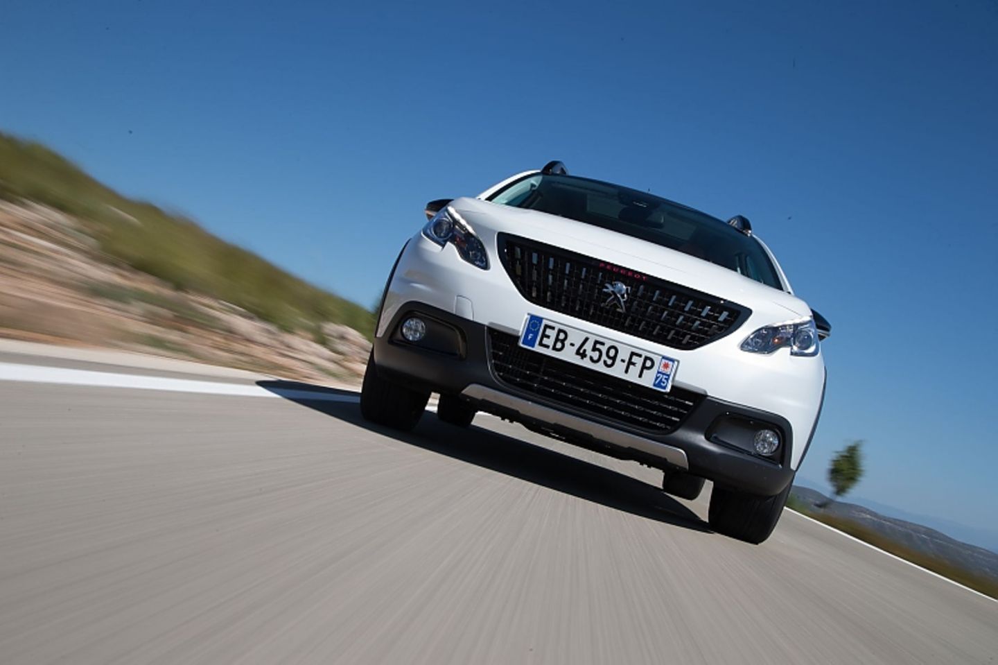 Der Peugeot 2008 ist ein Fronttriebler.