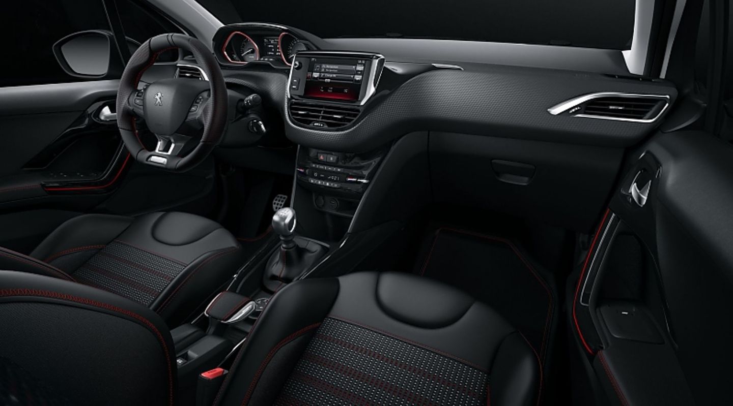 Das Cockpit des Peugeot 2008.