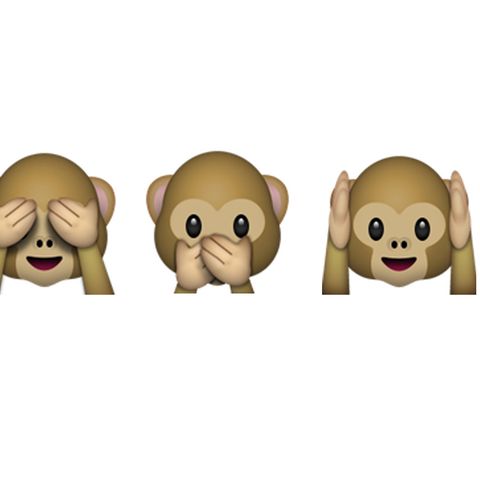 Emoji Affen