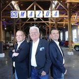 Die Drei vom Museum: Walter (Mitte), Joachim (rechts) und Markus