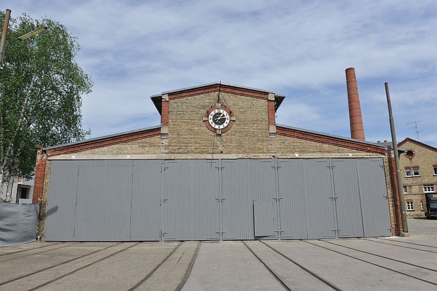 Das Mazda Museum der Familie Frey befindet sich in einem ausrangierten Straßenbahndepot