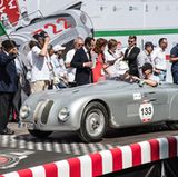 Mille Miglia - die Autohersteller haben die Storico längst als Werbemaßnahme erkannt
