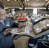 Vor dem Start der Mille Miglia