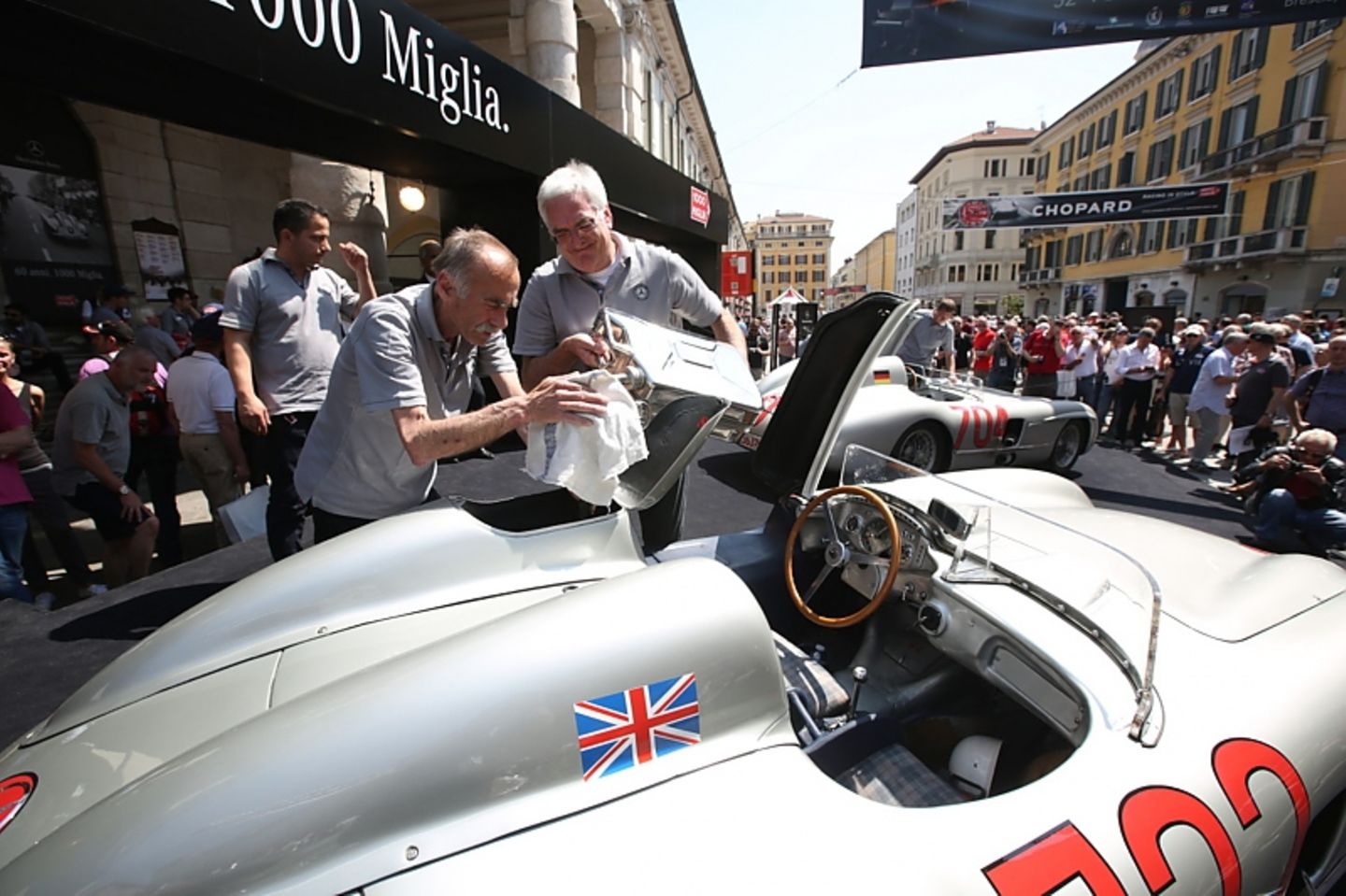 Die Mille Miglia bietet einmalige Erlebnisse.
