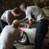 Die letzten Vorbereitungen zur Mille Miglia laufen