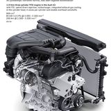 Der Dreizylinder-Motor hat einige technische Kniffe, wie Gegengewichte an der Kurbelwelle