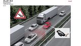 Der Stau-Assistent agiert teilweise autonom