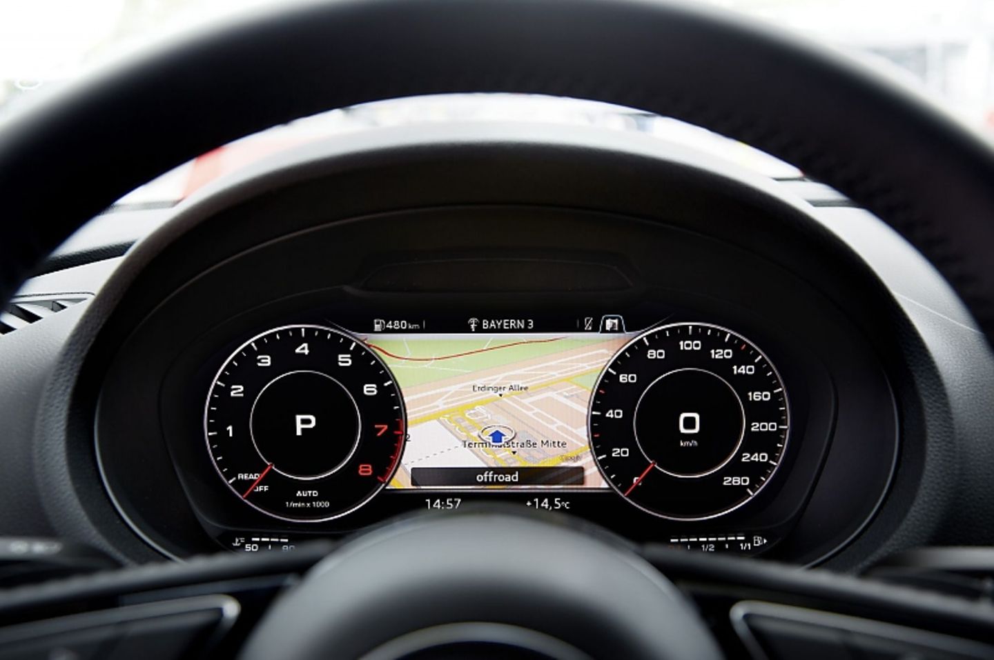 Das virtuelle Cockpit gibt es jetzt auch beim A3