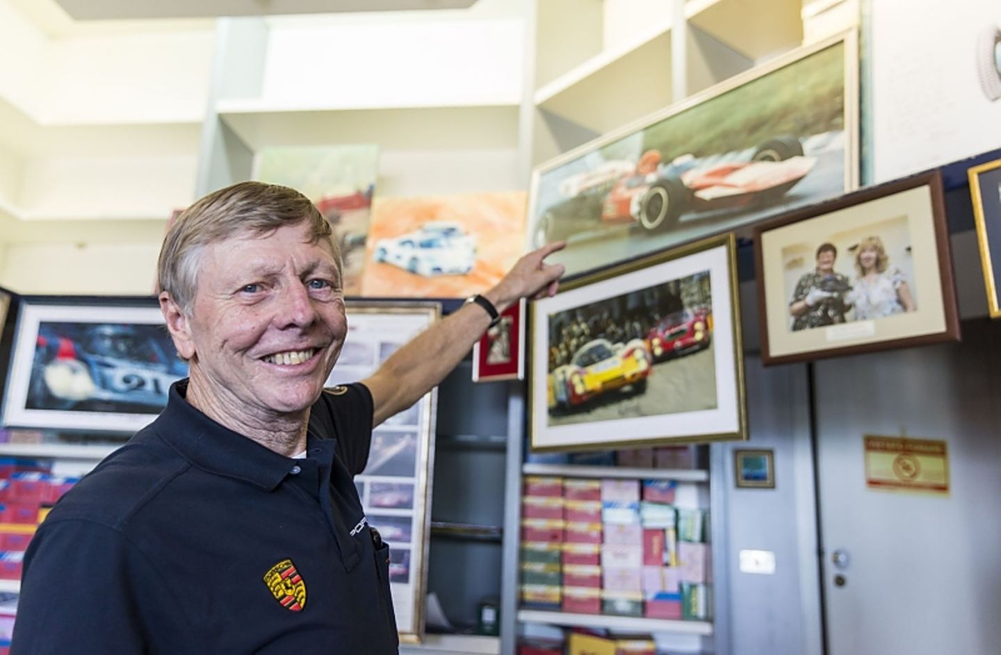 Gijs" van Lennep, gewann 1973 die Targa Floro