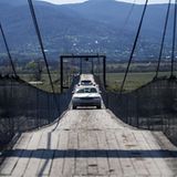 Skoda Euro Trek 2016 - 289 Meter Präzisionsarbeit auf der Hängebrücke