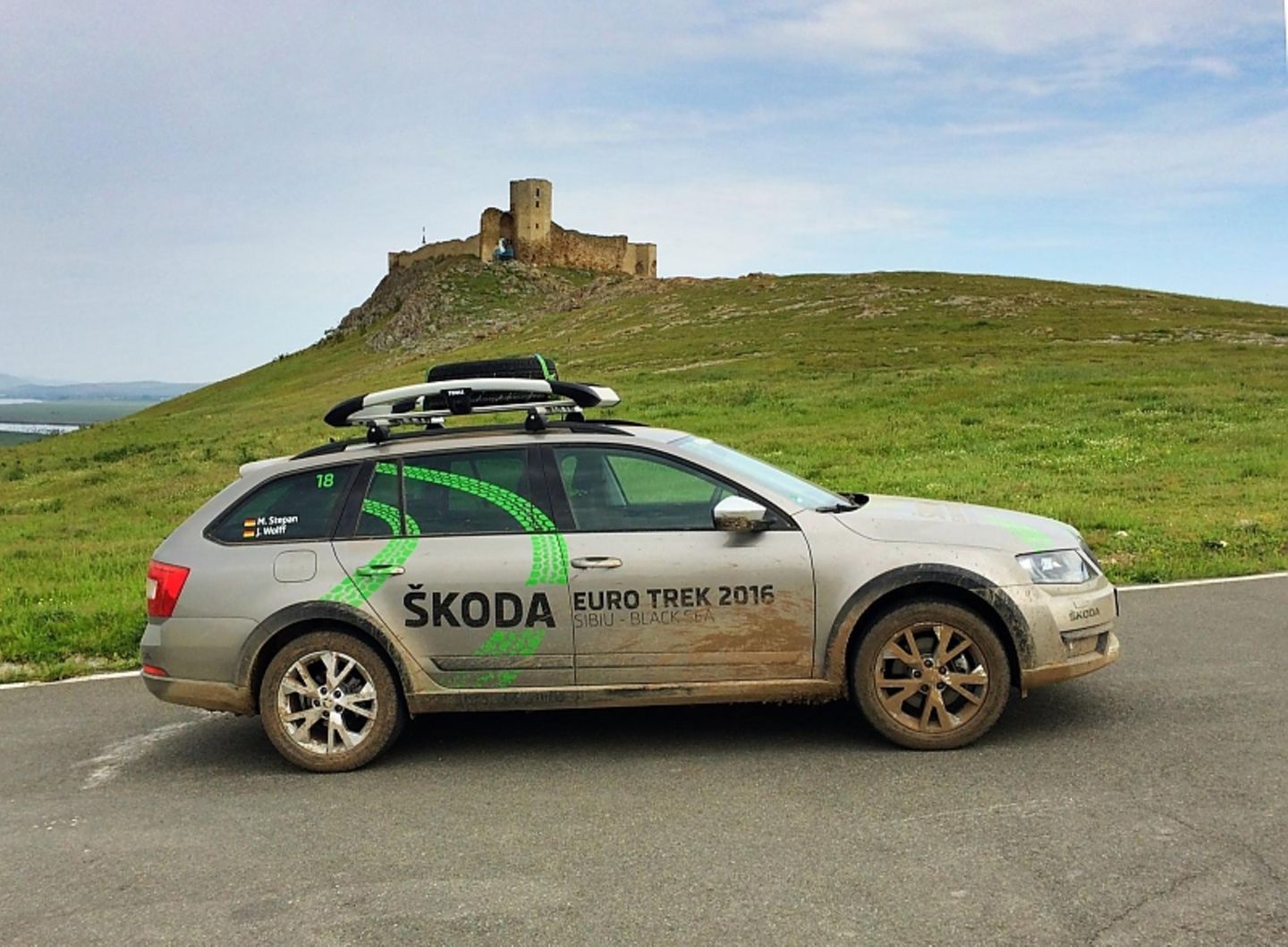 Skoda Euro Trek 2016 - Festung Enisala