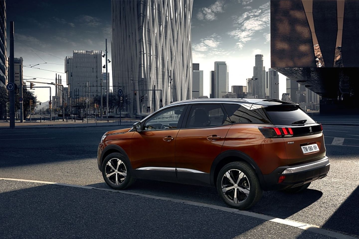 Der neue Peugeot 3008 ist acht Zentimeter länger als der Vorgänger
