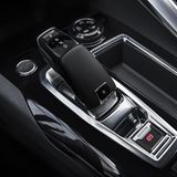 Der Automatikhebel ist modern