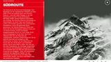 Eingzeichnete Südroute des Mount Everest