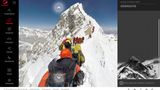 Stau am Gipfelgrat des Mount Everest