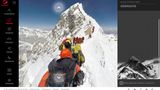 Stau am Gipfelgrat des Mount Everest