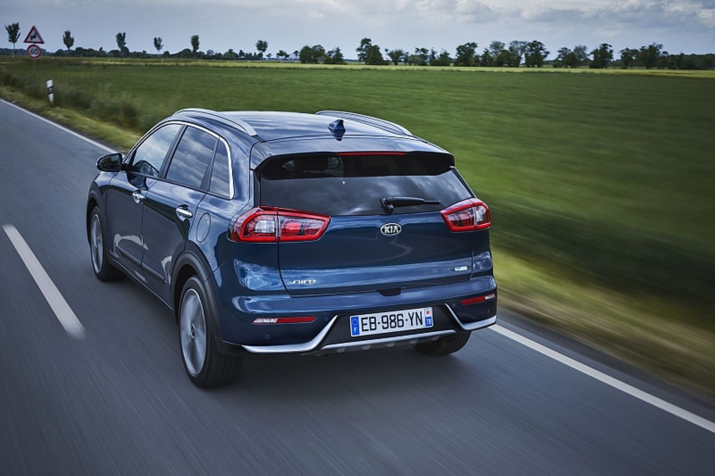 Der Kia Niro erreicht 162 km/h