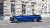 Das Mercedes C400 4Matic Cabriolet ist 4,69 Meter lang