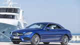 Das Mercedes C400 4Matic Cabriolet wiegt 1.805 Kilogramm