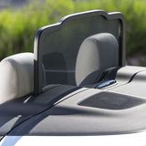 Das Windschott fährt auf Knopfdruck aus