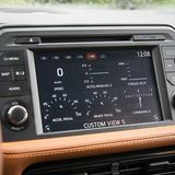 Die Informationen über den Zustand des Autos sind vielfältig