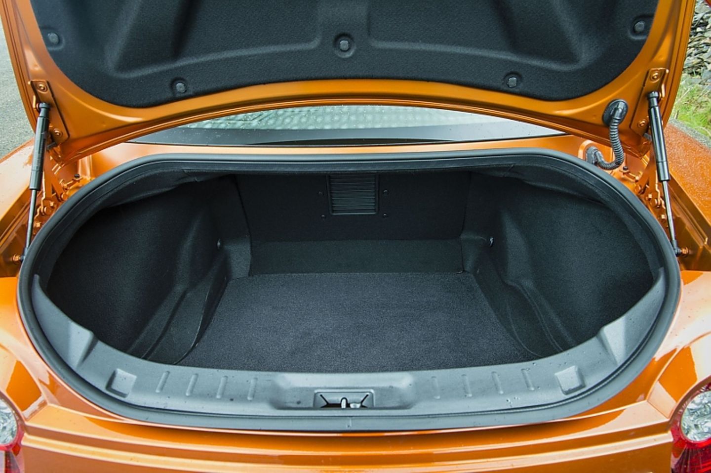 Der Kofferraum fasst 315 Liter