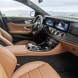 Der Innenraum des Mercedes E Klasse T-Modells