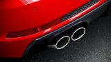 Audi S4 - die Hälfte der vierflutigen Auspuffanlage