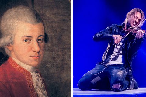 Wolfgang Amadeus Mozart und David Garrett