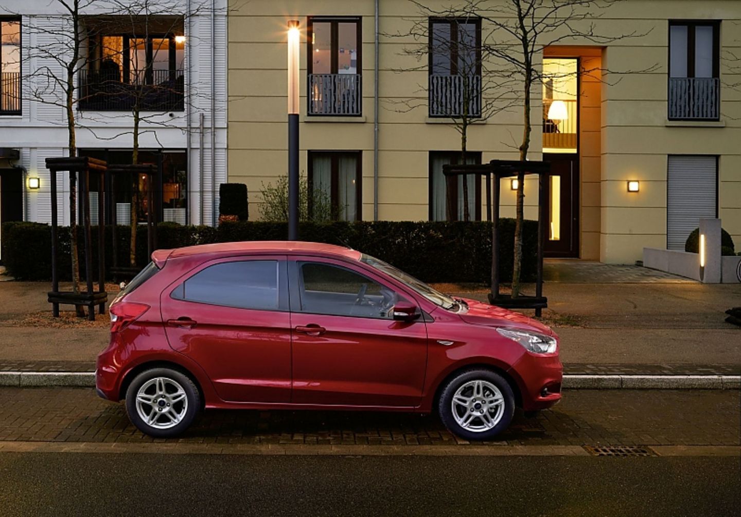 Der Ford Ka+ ist 3,93 Meter lang Der Ford Ka+ ist 3,93 Meter lang